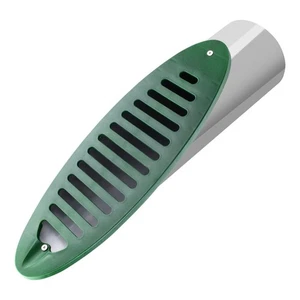 Green Angled Slope Yard Drain Emitter 4 Inch, Outlet Compatible Drainage Pipe... - Picture 1 of 7