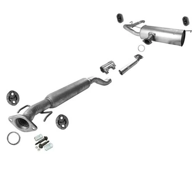 Tubo de extensión de resonador y silenciador para tracción delantera Toyota Sienna 2012-2016 Foto 1 de 4