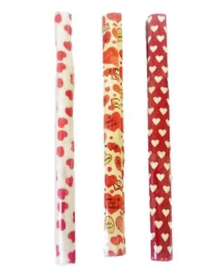 Casa Delle Bambole Rosso Valentines Confezioni Carta Rotoli Accessori 1:12 - Immagine 1 di 4