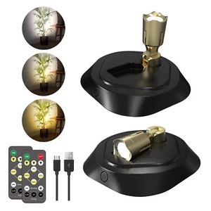 LED Wireless Spotlights with Remote Rechargeable Up lights Indoor with 3000K/... - Picture 1 of 6