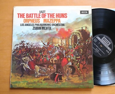 SXL 6535 Liszt The Battle Of The Huns Zubin Mehta Decca EX - Image 1 of 4
