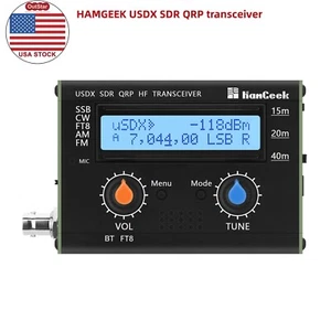 HAMGEEK USDX-CW 5W usDX SDR QRP Transceiver QCX-SSB to SSB 15m/20m/40m (USA - Picture 1 of 10