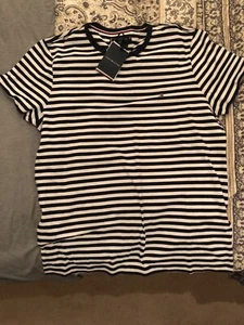 Tommy Hilfiger Striped T-shirt XL - Picture 1 of 5