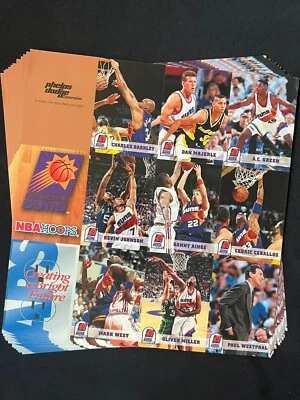 10x 1993-94 Skybox Hoops NBA Uncut Promo Sheet Phoenix Suns Charles Barkley QTY - Image 1 of 3