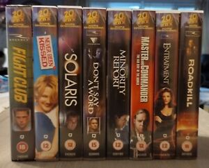20th Century Fox Mixed VHS Lot - Horror, Action, Comedy (PAL Video)