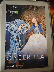 CINDERELLA Metropolitan Opera HD Live 2017-18 Massenet Production Movie Poster - Picture 1 of 1