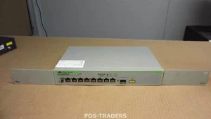 Allied Telesis AT-FS708/POE 8 ports 10/100 TX PoE + 1 x commutateur réseau SFP INCL RM - Photo 1/3