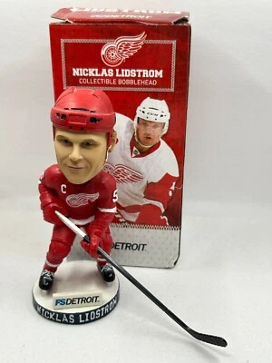 Nicklas Lidstrom Detroit Red Wings Bobblehead SGA 2012 NHL New - Image 1 of 4