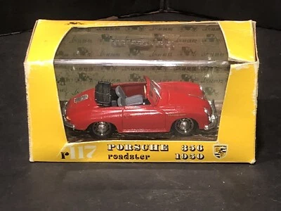 Modelo de metal Brumm escala 1/43 - R117 PORSCHE 356 ROADSTER 1950 ROJO ¡Con caja! Foto 1 de 4