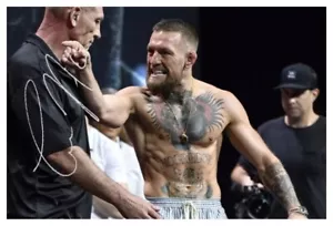 CONOR MCGREGOR #3 MMA FIGHTER - UFC IRELAND - 6x4 Signed Autograph PHOTO - Print - Picture 1 of 1