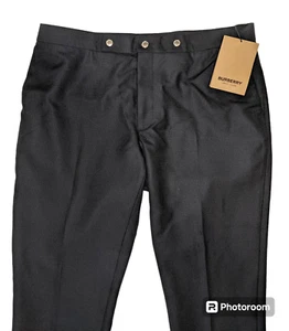 BURBERRYY Hose Trousers Wolle Mohair Triple Snap Herren Gr. 37 (US) 54 blau - 630 $ - Bild 1 von 24