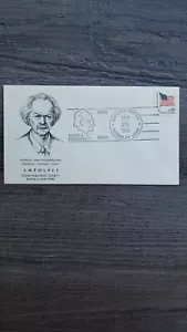 CACHET COVE - IGNACE JAN PADERSKI - AMPOLEX 1982 BUFFALO NY 25-015 - Bild 1 von 1