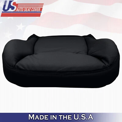 Cubierta de asiento de cuero inferior de pasajero negra para Mercedes Benz Clase S 2000 a 2002 Foto 1 de 4