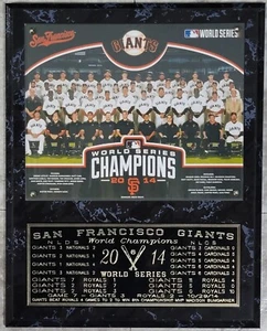 San Francisco Giants 2014 World Champions - World Series Champions - Picture 1 of 9