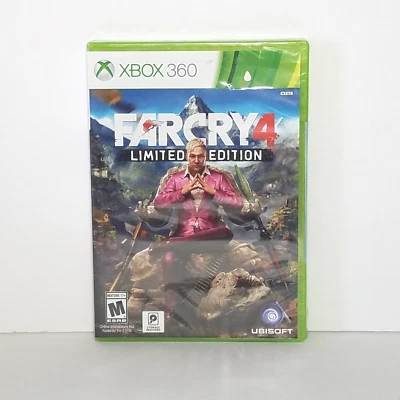 Far Cry 4 Limited Edition Microsoft Xbox 360 2014 Game New Factory Sealed NIB - Image 1 of 4