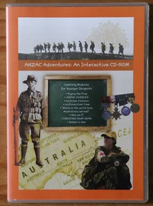 ANZAC Adventures - Interactive CD-ROM - Learn about ANZAC Day - Afbeelding 1 van 11