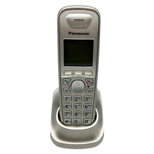 Panasonic KX-TGA651EX Słuchawka Telefon stacjonarny DECT Stacja ładująca Silb - Zdjęcie 1 z 9