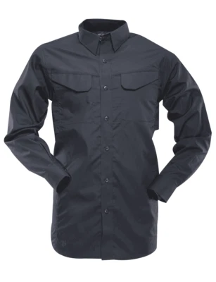 TRU SPEC 1103 MENS 2XLARGE NAVY 24-7 SERIES ULTRALIGHT LONG SLEEVE FIELD SHIRT - Image 1 of 4