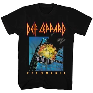 CAMISETA OFICIAL DEF LEPPARD cd cvr PYROMANIA 3XL Nueva histeria alta y seca - Imagen 1 de 2