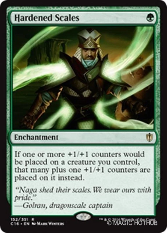 MTG - HARDENED SCALES - Commander 2016 (R) - Image 1 of 1