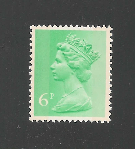 Great Britain #MH57 VF MNH - 1971 6p Queen Elizabeth II / Machin Cover