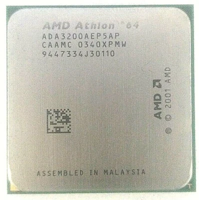 2.0GHz AMD Athlon 64 3200+ SOCKET AM2 ADA3200IAA4CN Processor CPU - Image 1 of 2