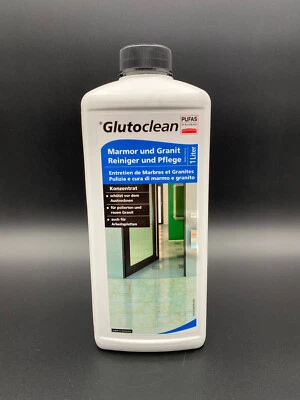 Glutoclean Marmor und Granit Reiniger und Pflege 1 Liter Konzentrat Bad Küche - Bild 1 von 3