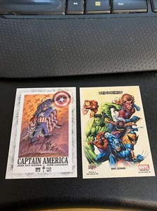 Tarjeta Autógrafa Capitán América Marvel Beginnings Serie 2 - Excelente Estado - Imagen 1 de 5