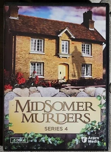 MIDSOMER MURDERS Season Series 4 (2001) DVD 5-Disc Set ITV British Mystery ACORN - Picture 1 of 5