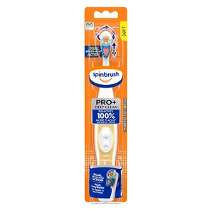 Pro+ Deep Clean, Battery Toothbrush for Adults, Soft Bristles Batteries Included - Picture 1 of 12