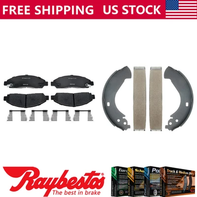 Kit pastillas de freno y zapatas de freno delanteras traseras de cerámica para Chevrolet Colorado 2004-2008 Foto 1 de 4