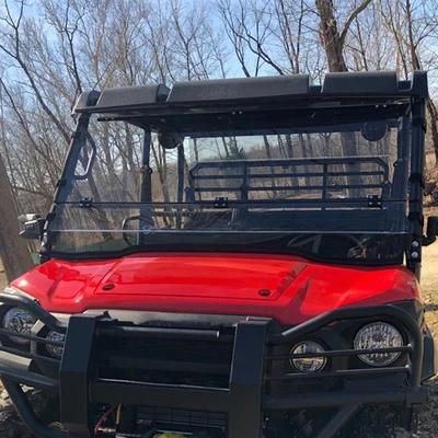 For Kawasaki Mule Pro FXT FX DX DXT 2016-2025 Scratch-proof Flip Down Windshield - Image 1 of 4