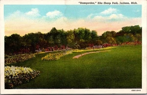 ROSEGARDEN Ella Sharp Park JACKSON, Michigan MI Postcard - Picture 1 of 2