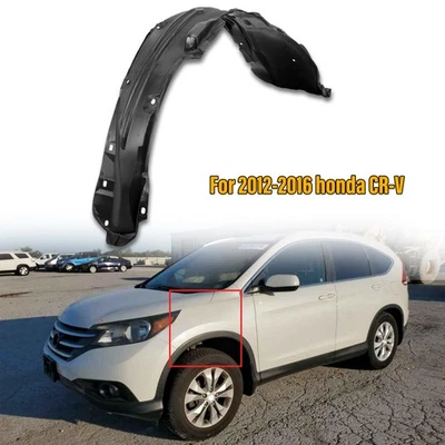 Front Driver Side Fender Liner For Honda CR-V 2012 2013 2014 2015 2016 Foto 1 de 4