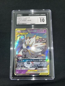 Solgaleo & Lunala GX 75/236 Sm-Cosmic Eclipse Holo - Picture 1 of 1