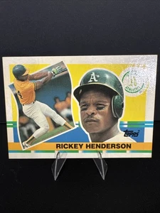RICKEY HENDERSON 1990 TOPPS BIG #292 (A'S) OVERSIZED CARD - Picture 1 of 2