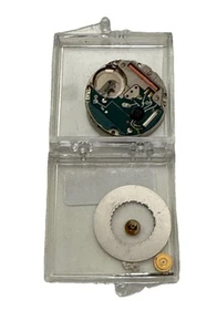 Orologio da polso uomo vintage Eta 955 414 data 7 Jewel quarzo movimento per ricambi - Foto 1 di 5