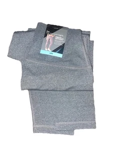 Member's Mark Women's Zen High-Rise Gray Ankle Leggings Size Large - Foto 1 di 2