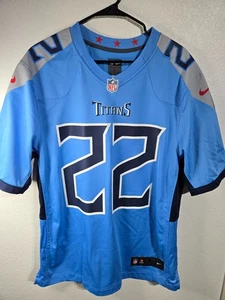 Tennessee Titans Jersey Mens Size XL Nike NFL On Field Henry #22 Blue Jersey - Picture 1 of 12