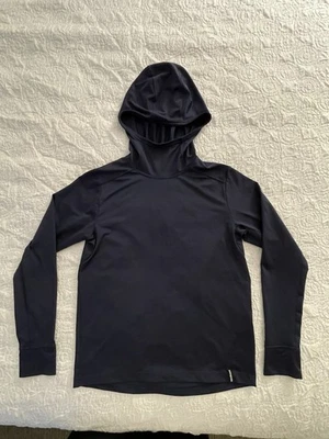 Patagonia Boys Capilene Silkweight Hoody Size M (10) Navy UPF Sun Protection - Image 1 of 4