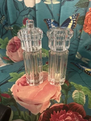 Винтажная граненая акриловая мельница для соли перца Olde Thompson набор США - Изображение 1 из 4