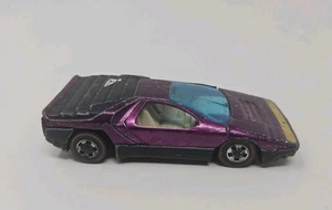Vintage Hot Wheels Redline 1969 Carabo Magenta w White Interior Rare - Picture 1 of 9