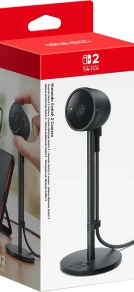 Official Nintendo Switch 2 Camera NEW V. FRENCH + 1 YEAR Warranty Invoice - Image 1 of 1