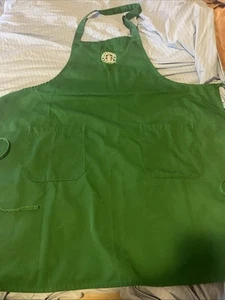 STARBUCKS ~ GREEN BARISTA EMPLOYEE UNIFORM APRON - Picture 1 of 5