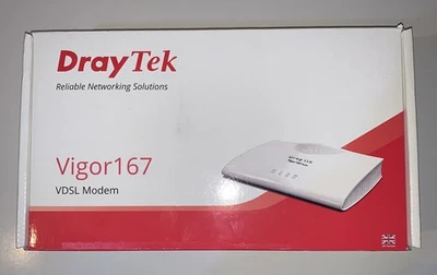 DrayTek Vigor 167 ADSL/VDSL Modem - Image 1 of 3