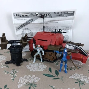 Hasbro G.I. 2006 Vehículo tanque Joe Sigma 6 Cobra HISS con figuras - Imagen 1 de 16