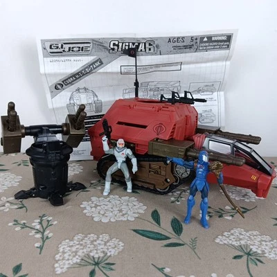 2006 Hasbro G.I. Joe Sigma 6 Cobra HISS Tank Vehicle With Figures - Image 1 of 4