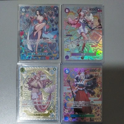 ONE PIECE Card Heroine SP Special Card Set of 4　Nami Hancock Shirahoshi Yamato - Image 1 of 4