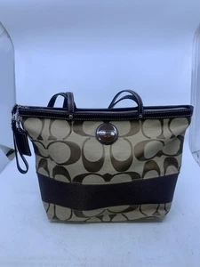 Coach Tasche F15112 Signature Stripe  - Bild 1 von 10
