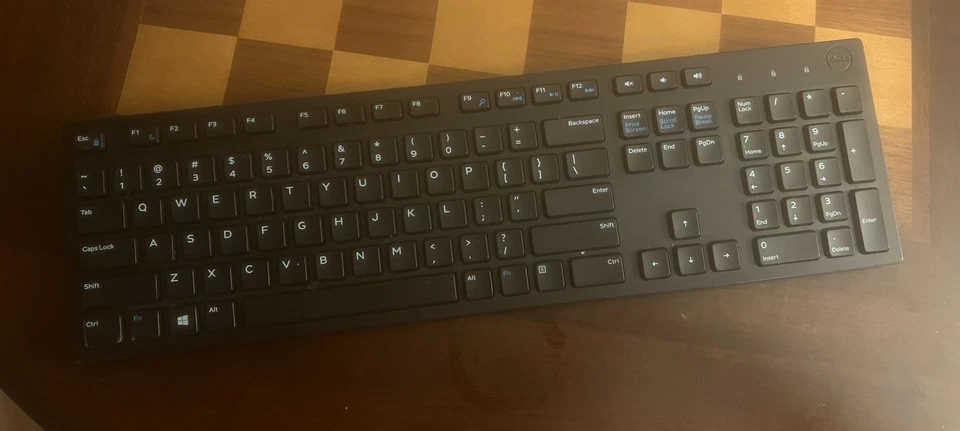 Genuine Dell Slim Wireless Keyboard WK636P  NO Dongle - Image 1 of 1